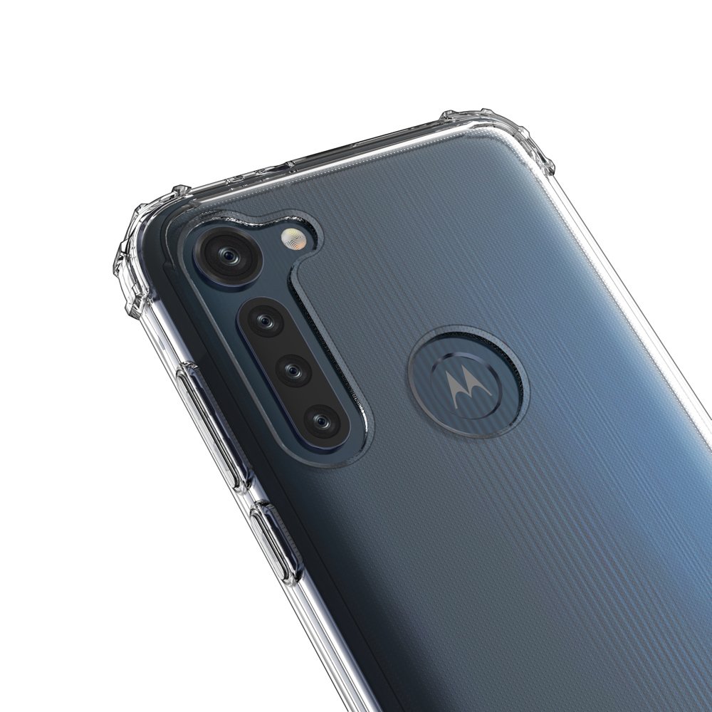 Pokrowiec silikonowy Anti Shock prze�roczysty Motorola Moto G8 Power / 7