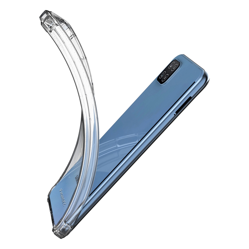 Pokrowiec silikonowy Anti Shock prze�roczysty Samsung Galaxy A22 5G / 9