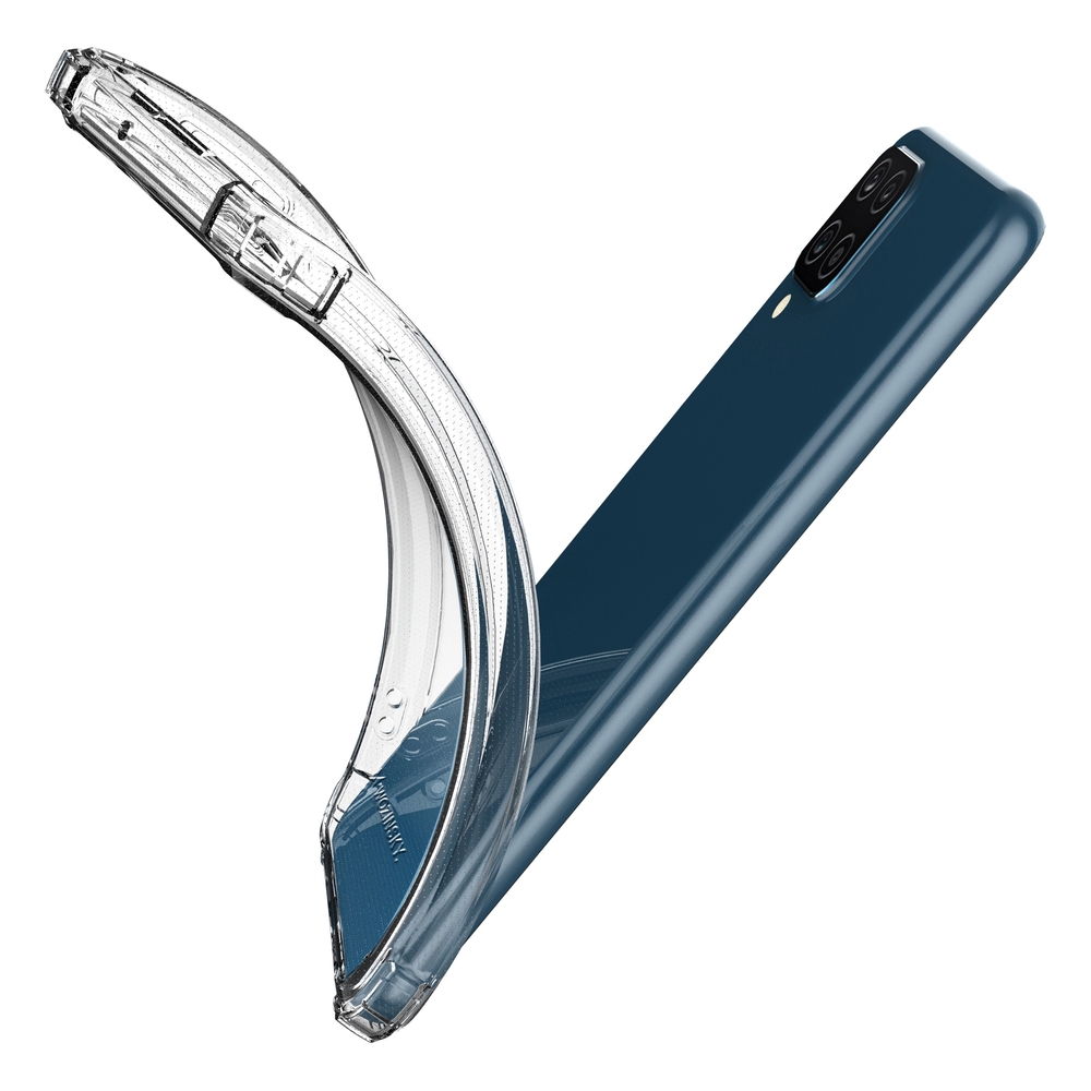 Pokrowiec silikonowy Anti Shock przeroczysty Samsung Galaxy A22 / 10