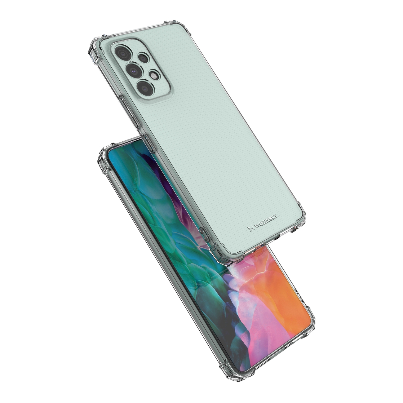 Pokrowiec silikonowy Anti Shock przeźroczysty Samsung Galaxy A33 5G / 4 Pokrowiec silikonowy Anti Shock przeźroczysty Samsung Galaxy A33 5G / 4