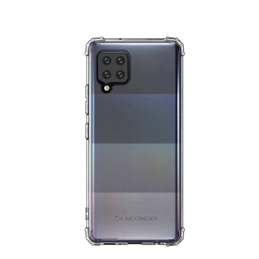 Pokrowiec silikonowy Anti Shock przeźroczysty Samsung Galaxy A42 5G / 7 Pokrowiec silikonowy Anti Shock przeźroczysty Samsung Galaxy A42 5G / 7