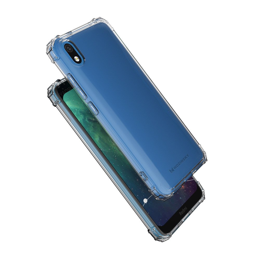 Pokrowiec silikonowy Anti Shock prze�roczysty Samsung Galaxy A10 / 7