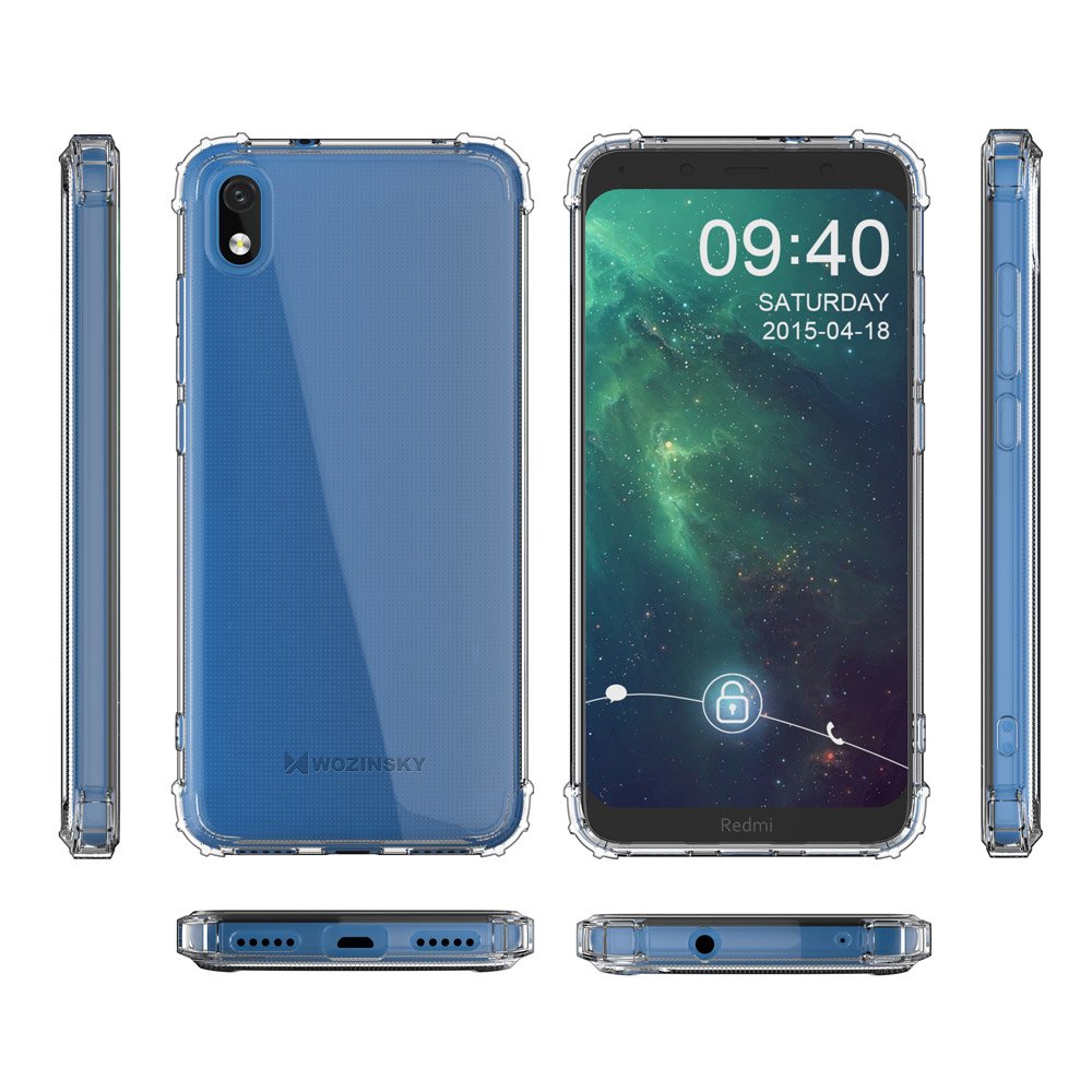 Pokrowiec silikonowy Anti Shock prze�roczysty Samsung Galaxy A10 / 8