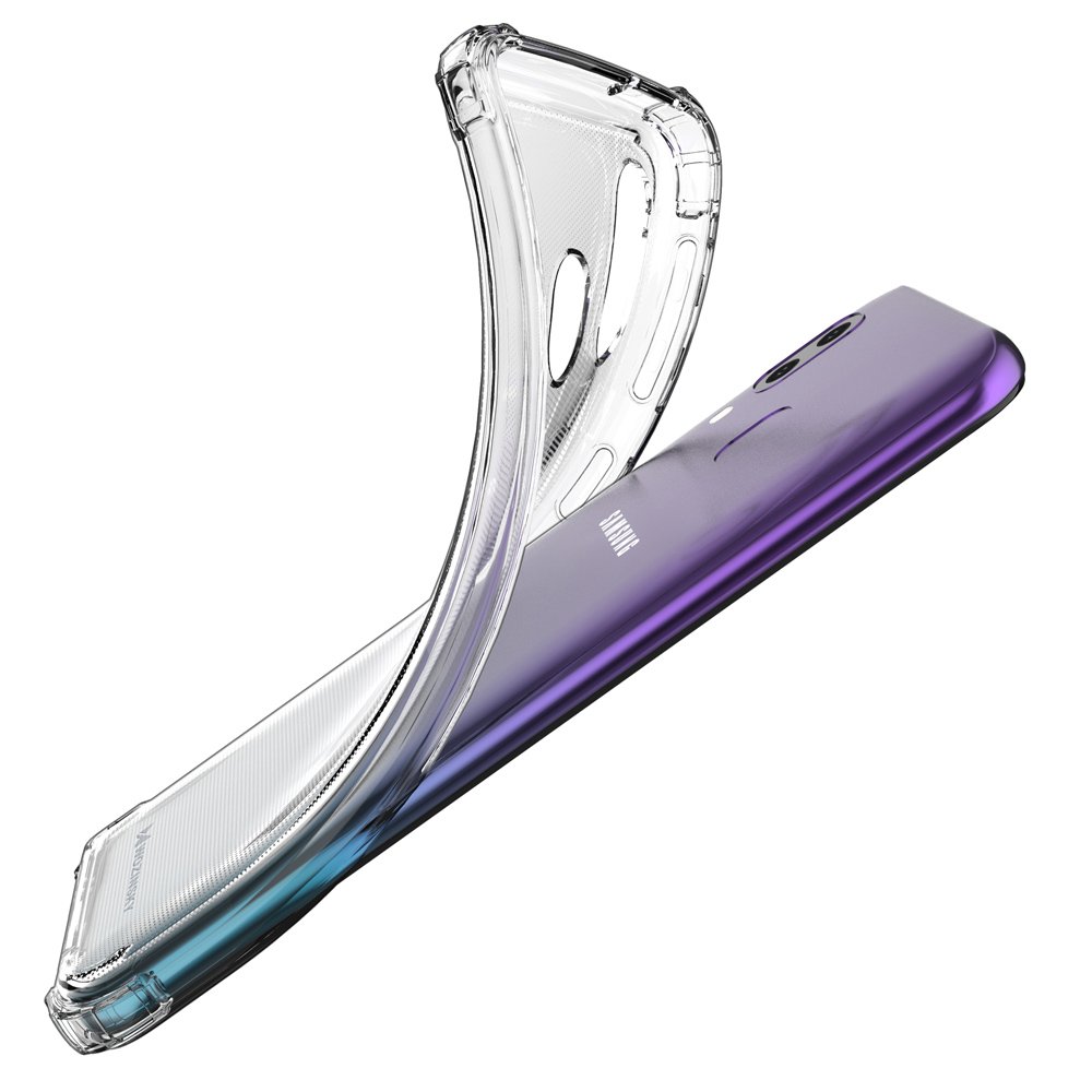 Pokrowiec silikonowy Anti Shock przeroczysty Samsung Galaxy A40 / 11