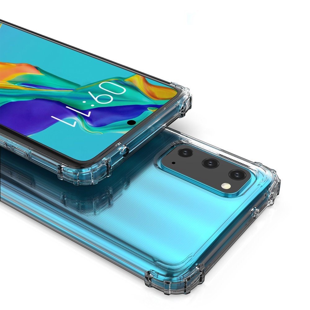 Pokrowiec silikonowy Anti Shock prze�roczysty Samsung Galaxy A41 / 8