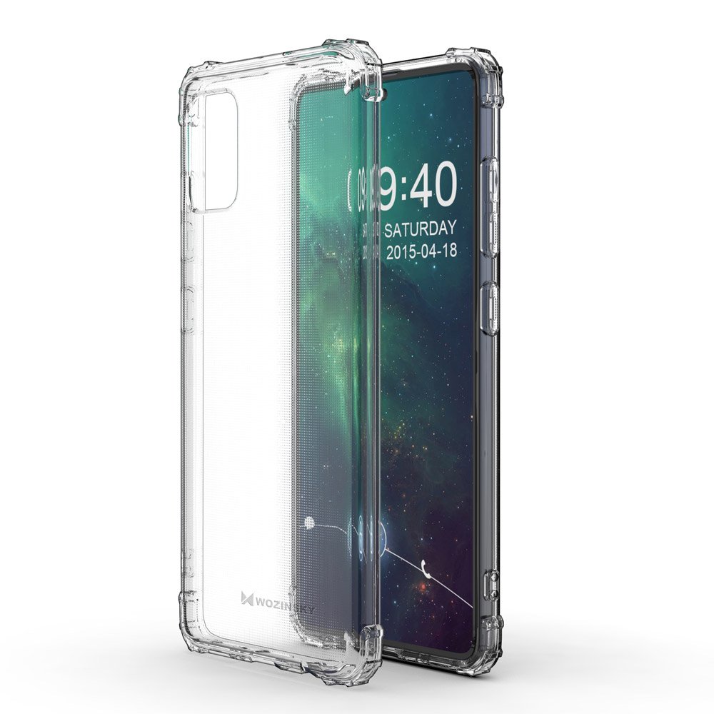 Pokrowiec silikonowy Anti Shock przeroczysty Samsung Galaxy A51 / 4