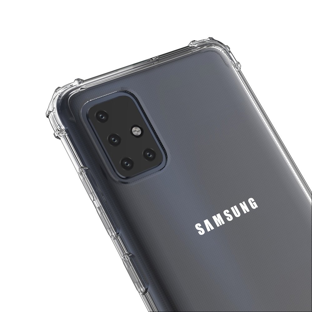 Pokrowiec silikonowy Anti Shock przeroczysty Samsung Galaxy A51 / 7