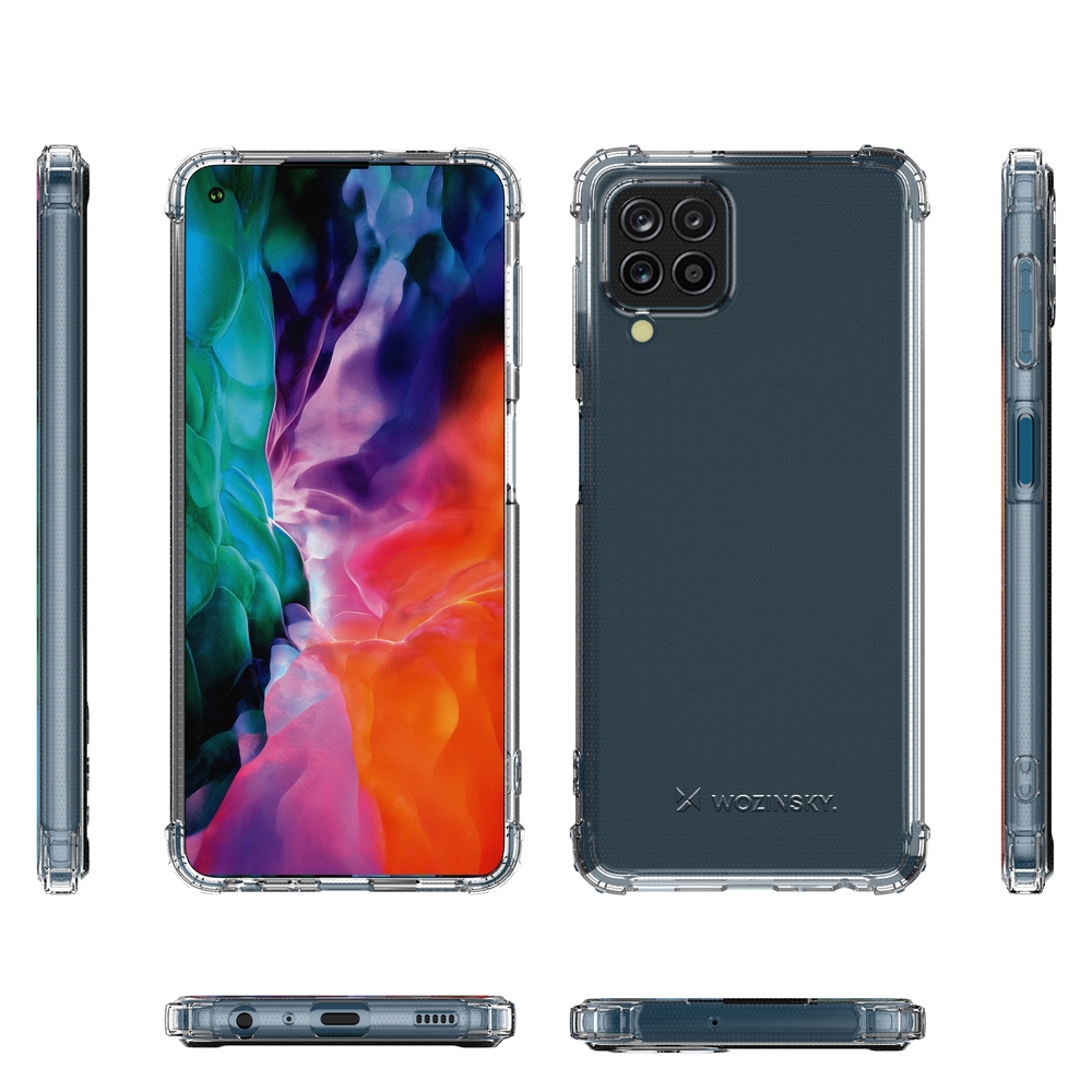Pokrowiec silikonowy Anti Shock prze�roczysty Samsung Galaxy M22 / 8