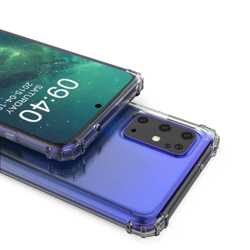 Pokrowiec silikonowy Anti Shock przeźroczysty Samsung Galaxy S20 Plus / 8 Pokrowiec silikonowy Anti Shock przeźroczysty Samsung Galaxy S20 Plus / 8