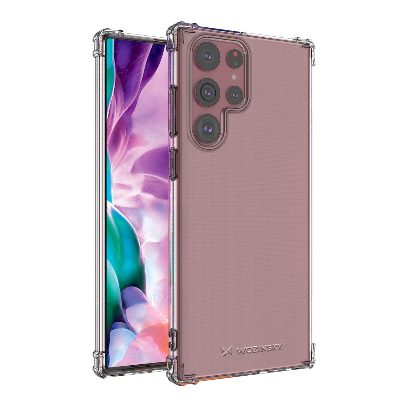 Pokrowiec silikonowy Anti Shock prze�roczysty Samsung Galaxy S22 Ultra / 10