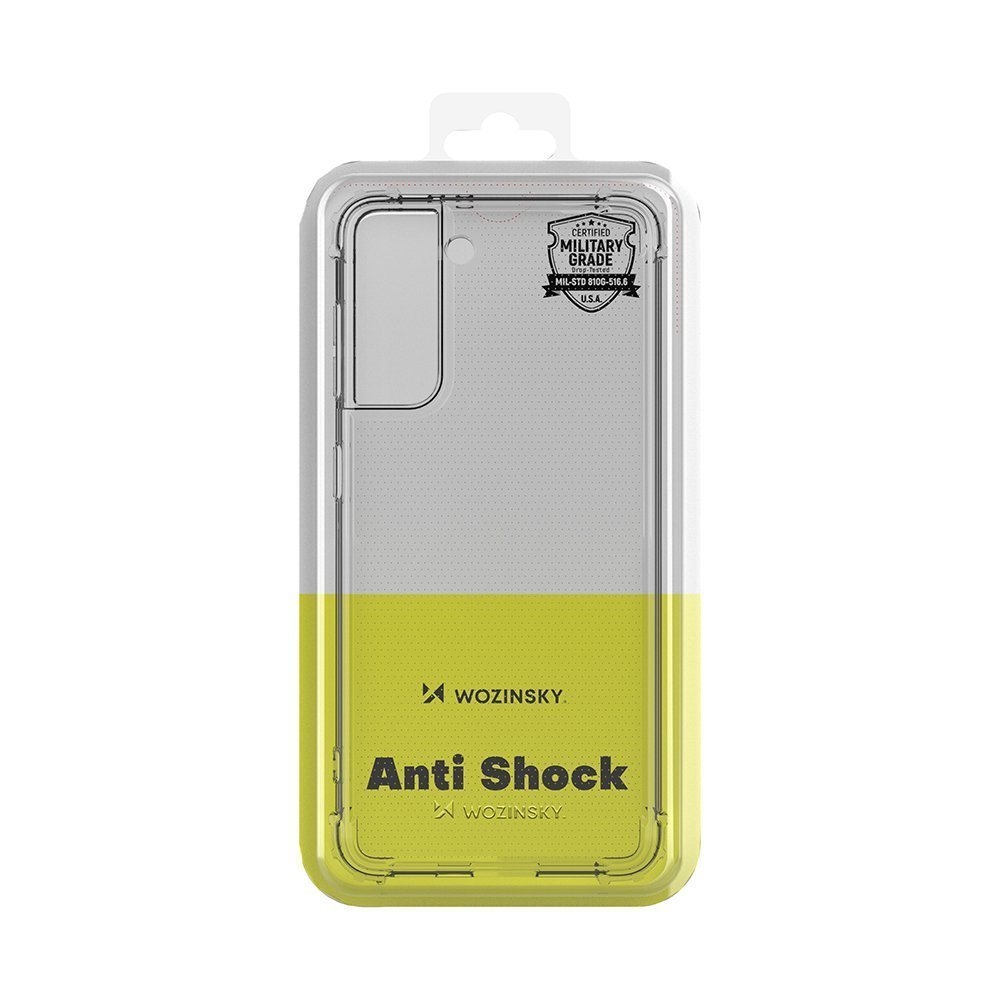 Pokrowiec silikonowy Anti Shock prze�roczysty Samsung S21 FE / 5