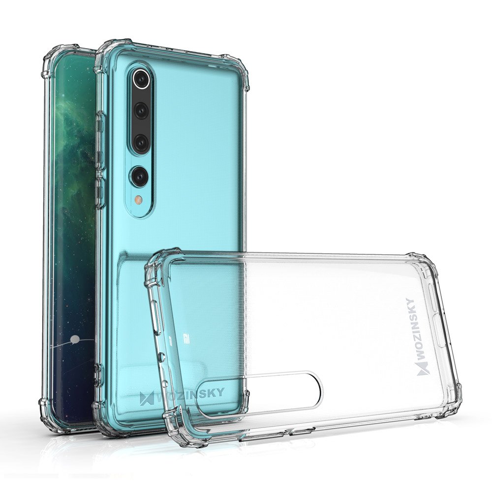 Pokrowiec silikonowy Anti Shock prze�roczysty Xiaomi Mi 10 / 2
