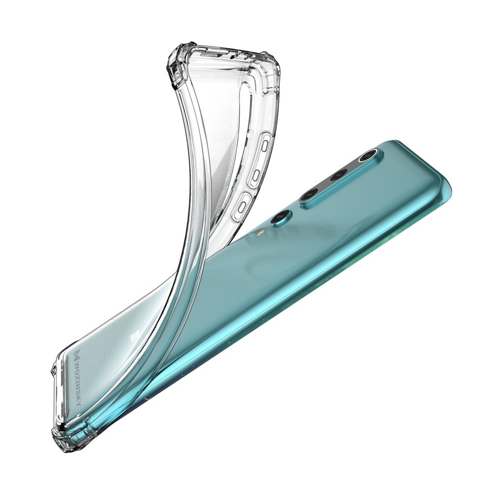 Pokrowiec silikonowy Anti Shock prze�roczysty Xiaomi Mi 10 Pro / 10