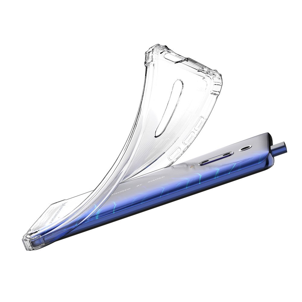 Pokrowiec silikonowy Anti Shock prze�roczysty Xiaomi Mi 9T / 10