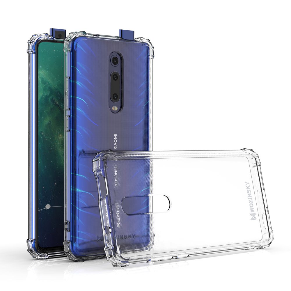 Pokrowiec silikonowy Anti Shock prze�roczysty Xiaomi Mi 9T / 2