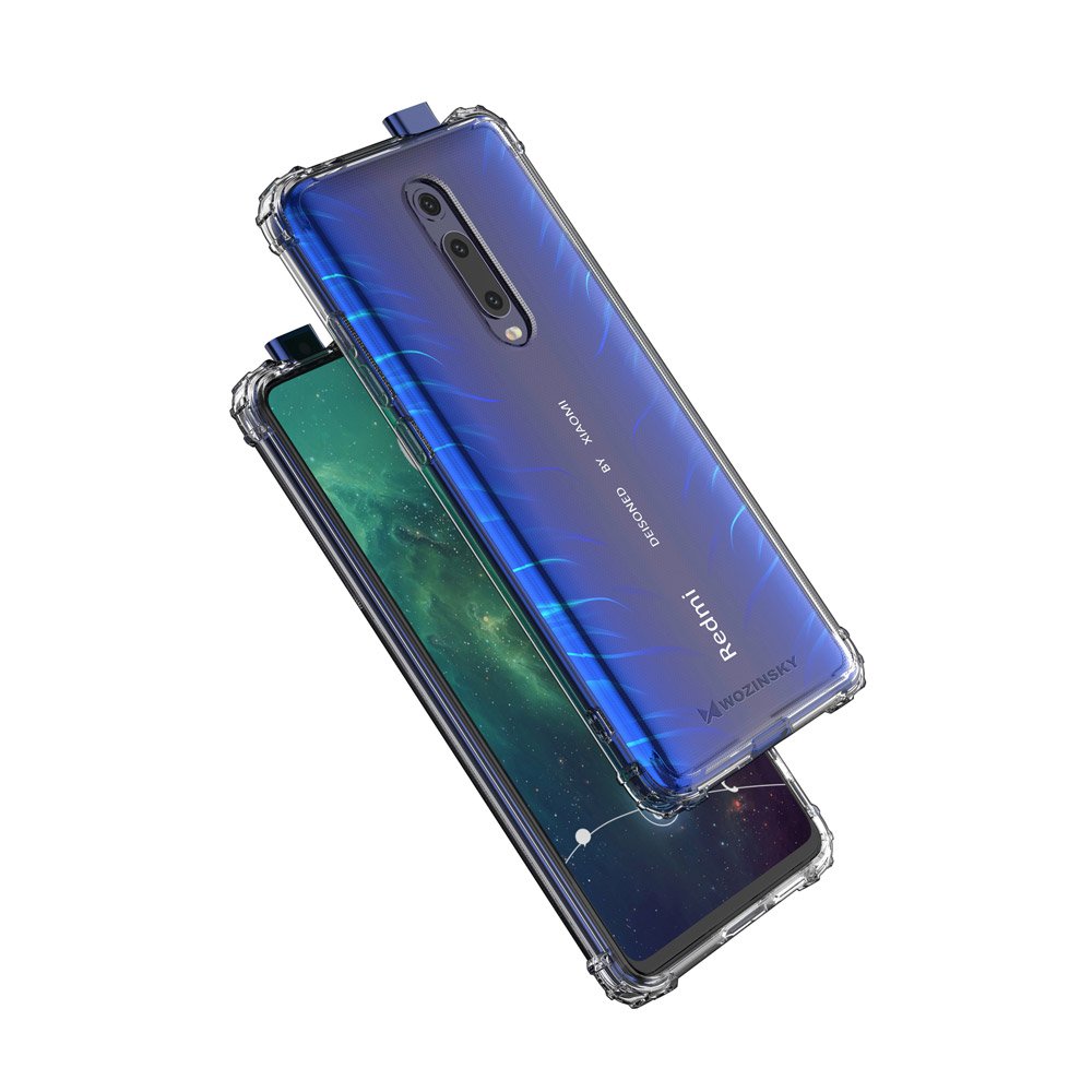 Pokrowiec silikonowy Anti Shock prze�roczysty Xiaomi Mi 9T / 6