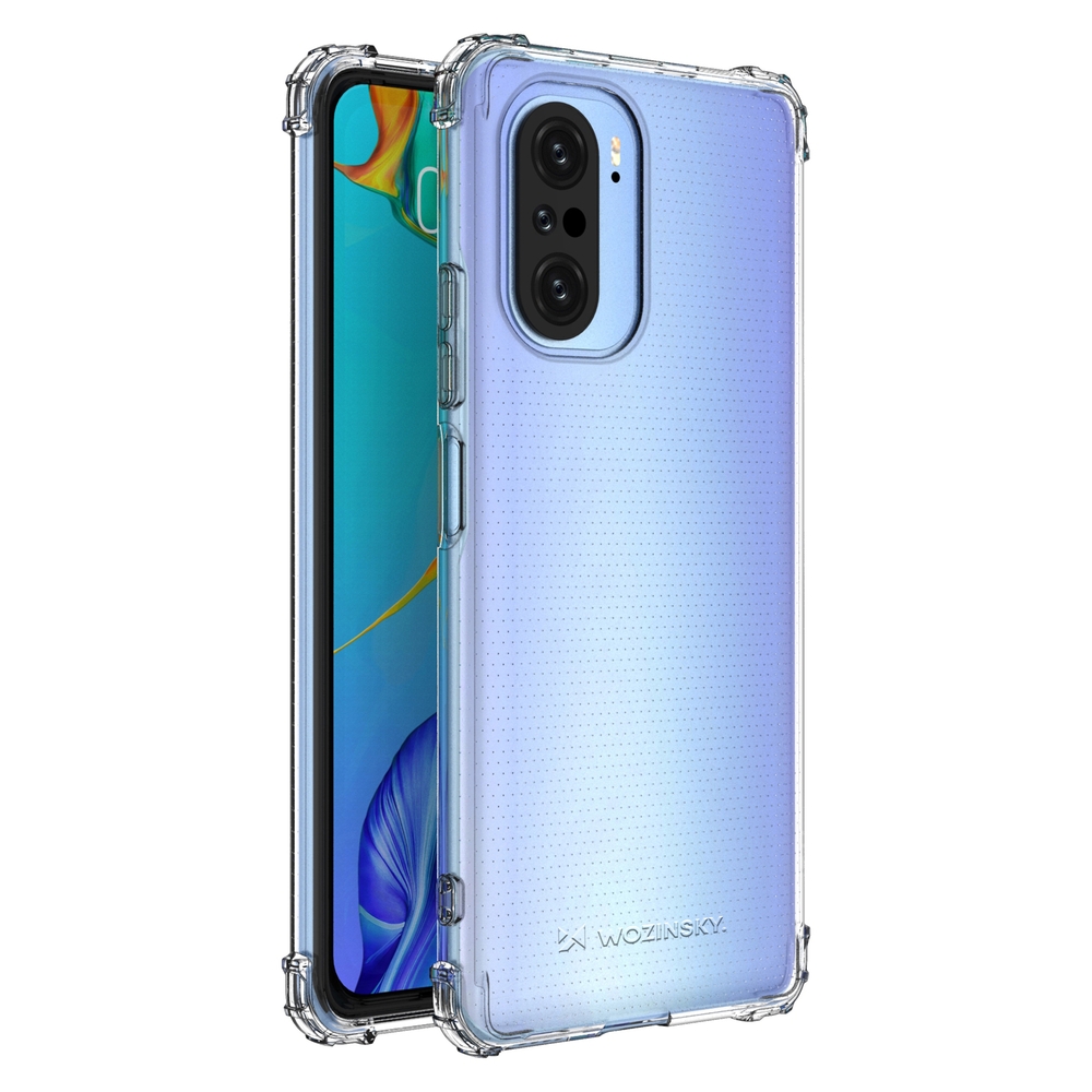 Pokrowiec silikonowy Anti Shock przeźroczysty Xiaomi POCO F3 / 11 Pokrowiec silikonowy Anti Shock przeźroczysty Xiaomi POCO F3 / 11