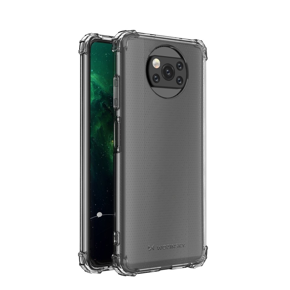 Pokrowiec silikonowy Anti Shock prze�roczysty Xiaomi POCO X3 NFC / 2