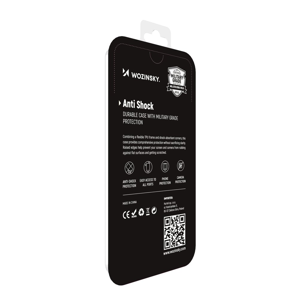 Pokrowiec silikonowy Anti Shock przeroczysty Xiaomi Redmi 10 5G / 11