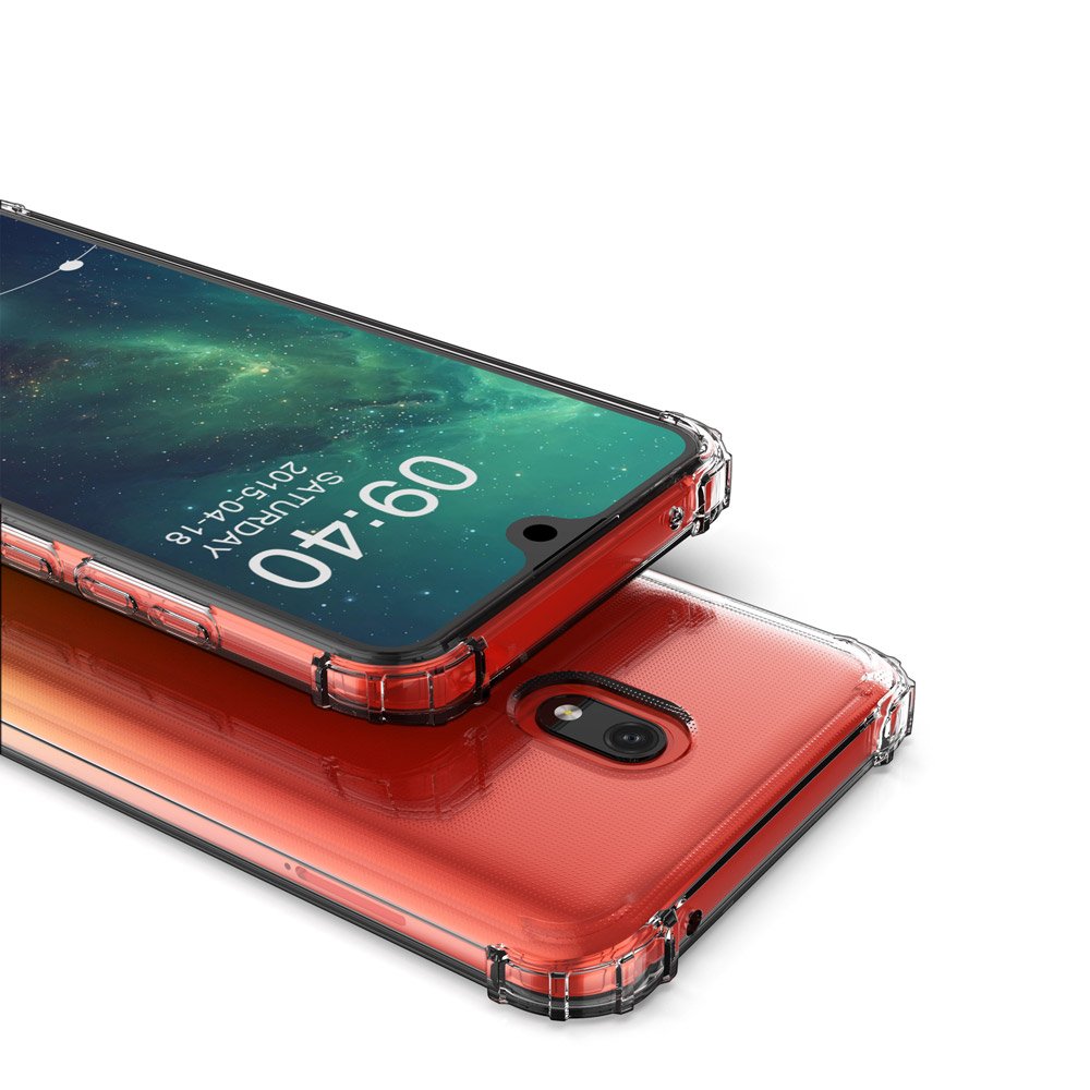 Pokrowiec silikonowy Anti Shock przeźroczysty Xiaomi Redmi 8A / 8 Pokrowiec silikonowy Anti Shock przeźroczysty Xiaomi Redmi 8A / 8