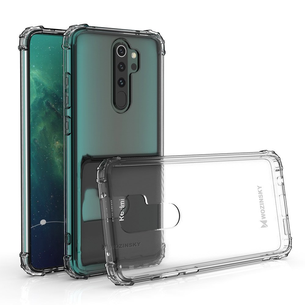 Pokrowiec silikonowy Anti Shock prze�roczysty Xiaomi Redmi 9