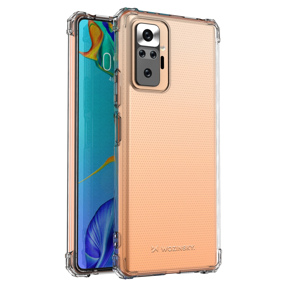 Pokrowiec silikonowy Anti Shock prze�roczysty Xiaomi Redmi Note 10 Pro / 11