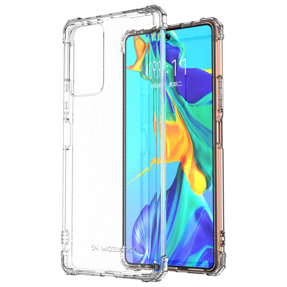 Pokrowiec silikonowy Anti Shock prze�roczysty Xiaomi Redmi Note 10 Pro / 3