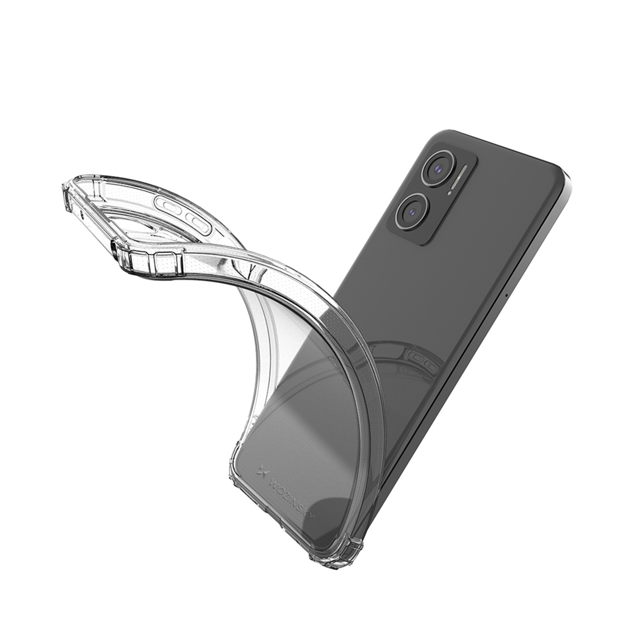 Pokrowiec silikonowy Anti Shock przeroczysty Xiaomi Redmi Note 11E / 2