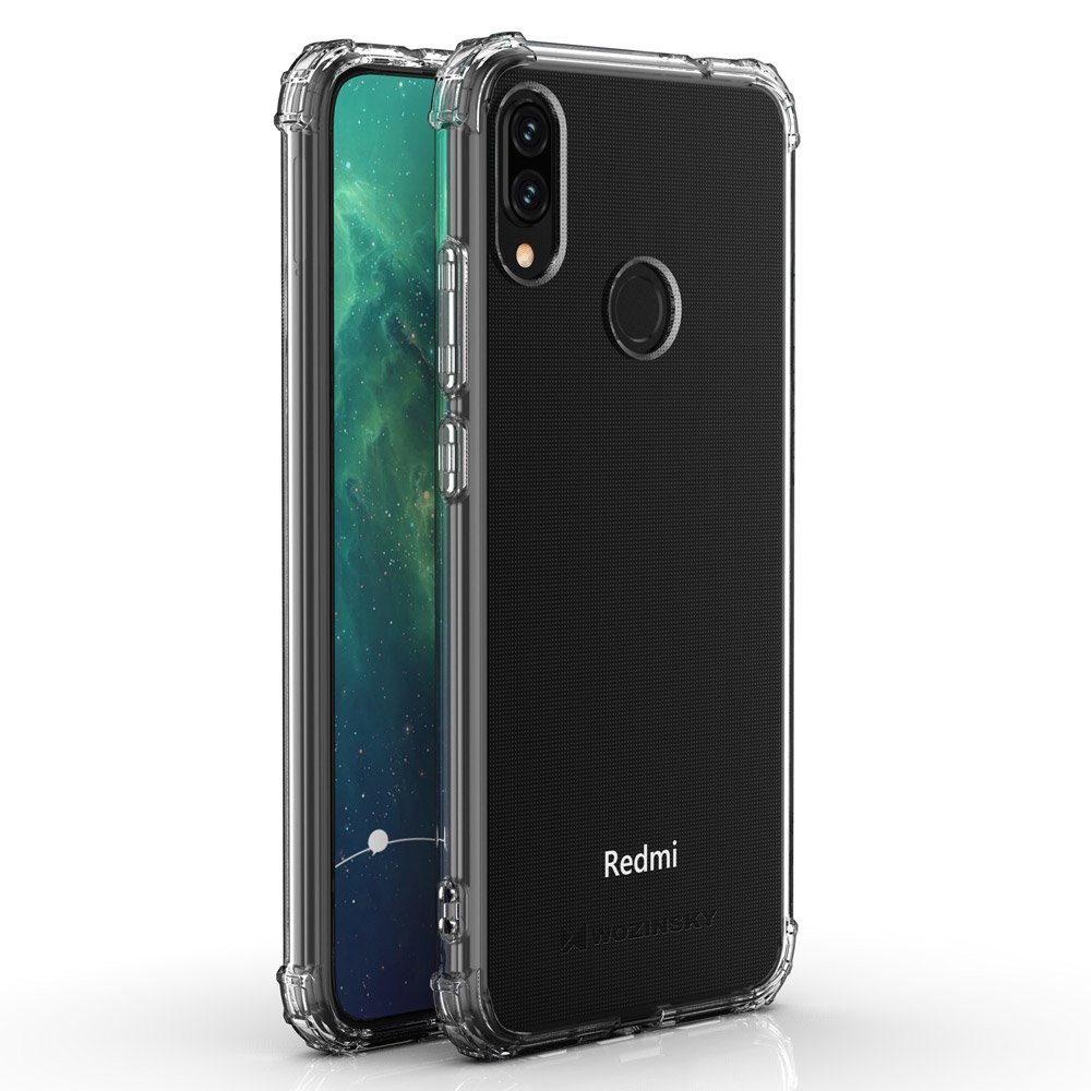 Pokrowiec silikonowy Anti Shock prze�roczysty Xiaomi Redmi Note 7 / 3