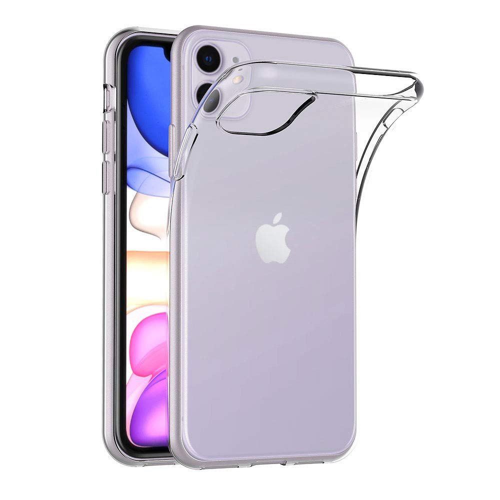 Pokrowiec silikonowy Back Case przeźroczysty Apple iPhone 11 Pokrowiec silikonowy Back Case przeźroczysty Apple iPhone 11