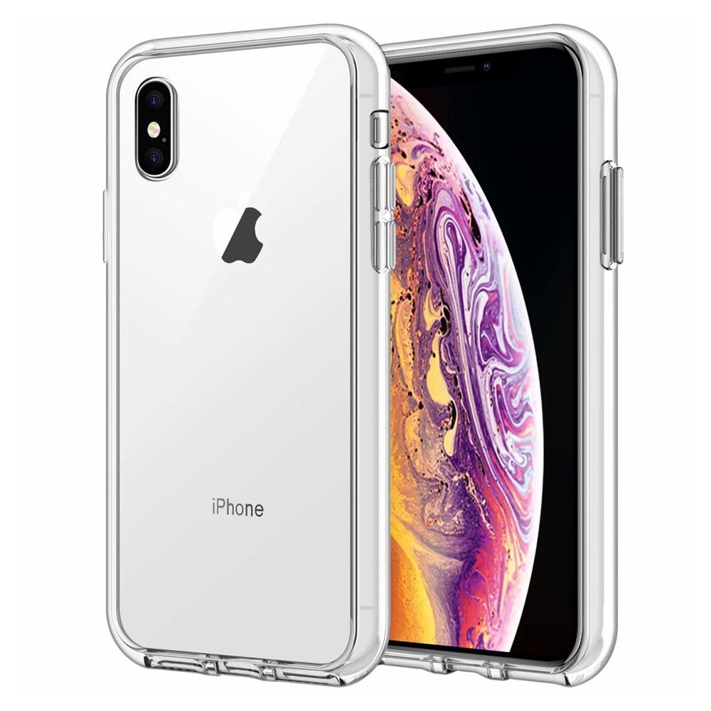 Pokrowiec silikonowy Back Case prze�roczysty Apple iPhone XS