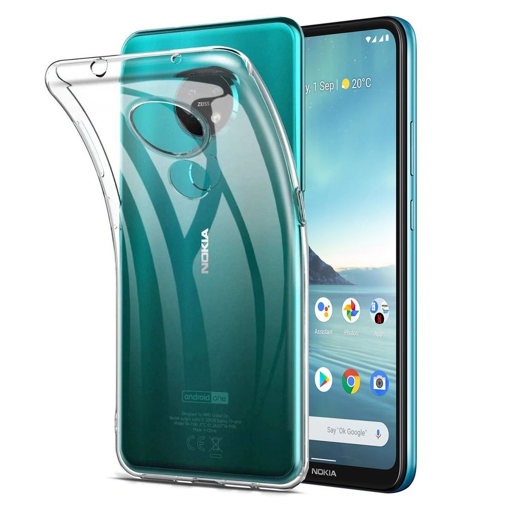 Pokrowiec silikonowy Back Case przeźroczysty Nokia 5.4 Pokrowiec silikonowy Back Case przeźroczysty Nokia 5.4