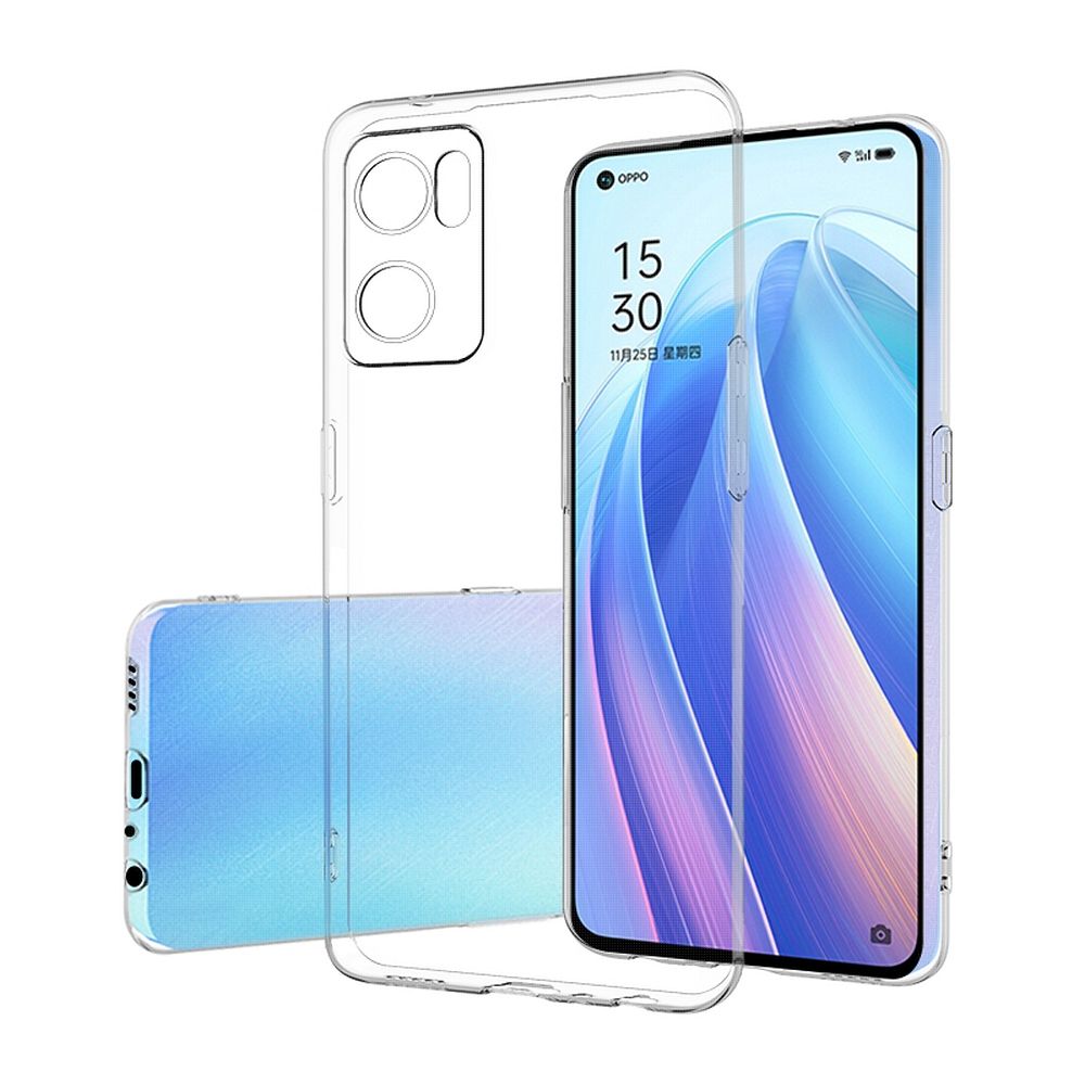 Pokrowiec silikonowy Back Case przeźroczysty Oppo Reno 7 5G Pokrowiec silikonowy Back Case przeźroczysty Oppo Reno 7 5G