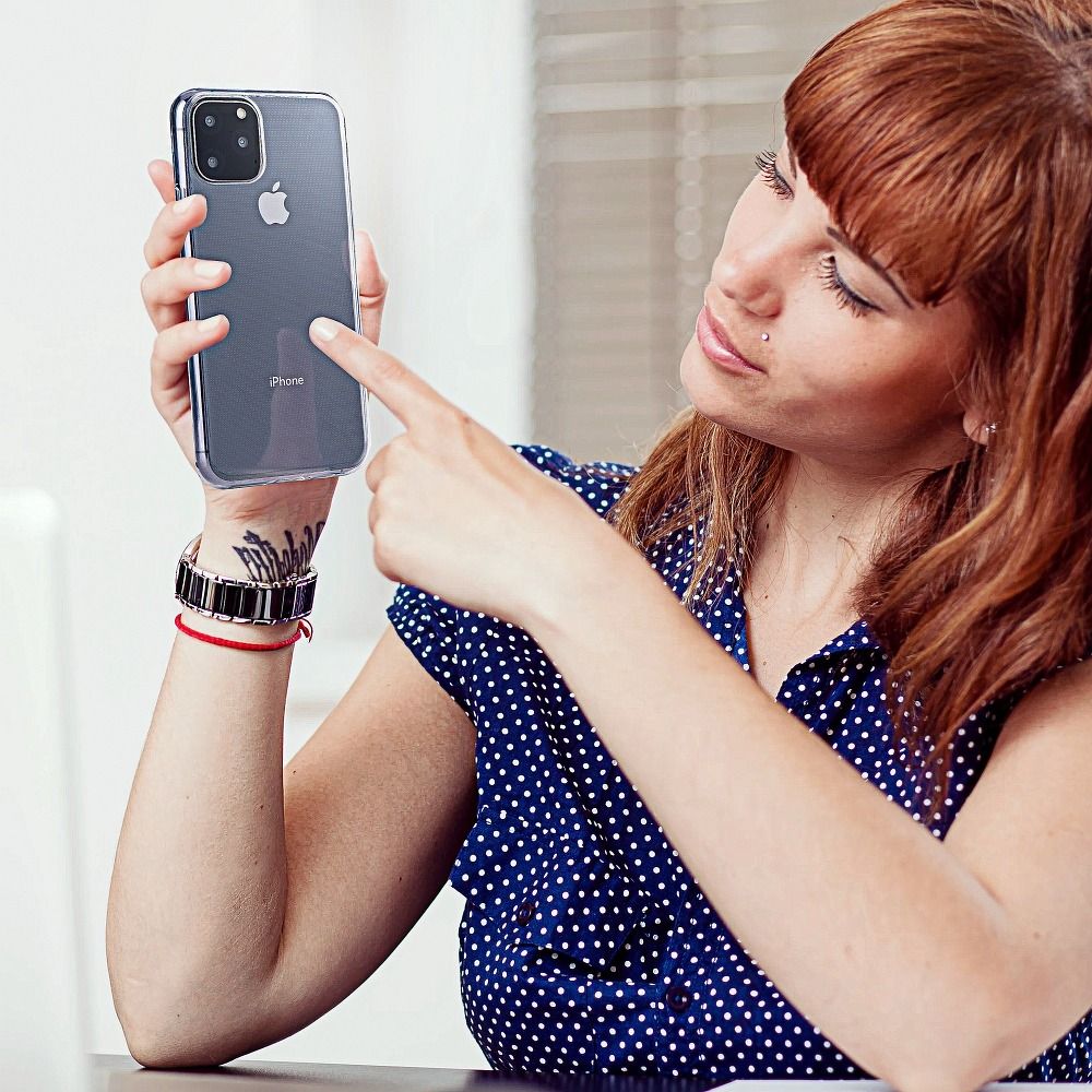 Pokrowiec silikonowy Back Case przeźroczysty Samsung Galaxy A70 / 6 Pokrowiec silikonowy Back Case przeźroczysty Samsung Galaxy A70 / 6