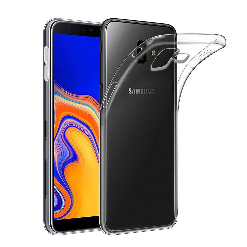 Pokrowiec silikonowy Back Case przeroczysty Samsung Galaxy J6 Plus