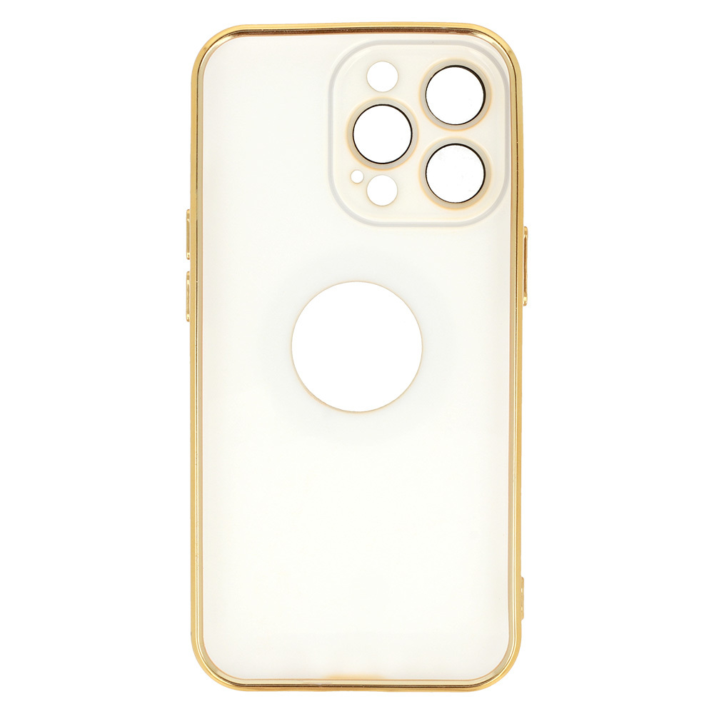 Pokrowiec silikonowy Beauty Case biay Apple iPhone 14 Pro Max / 5