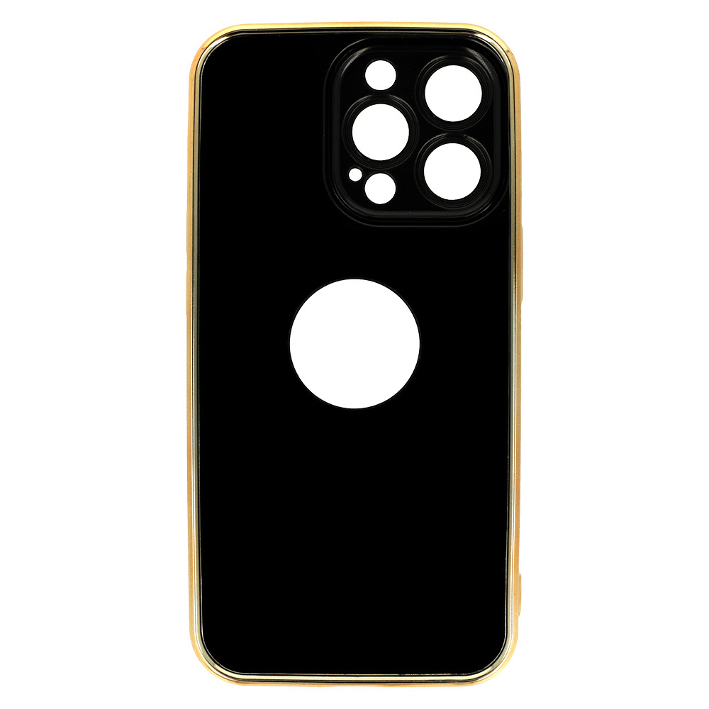 Pokrowiec silikonowy Beauty Case czarny Apple iPhone 14 / 5