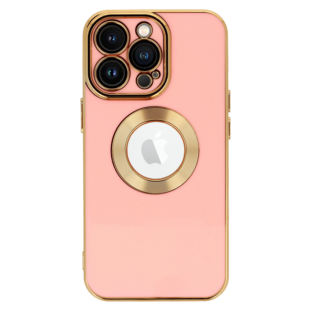 Pokrowiec silikonowy Beauty Case rowy Apple iPhone 14 / 2