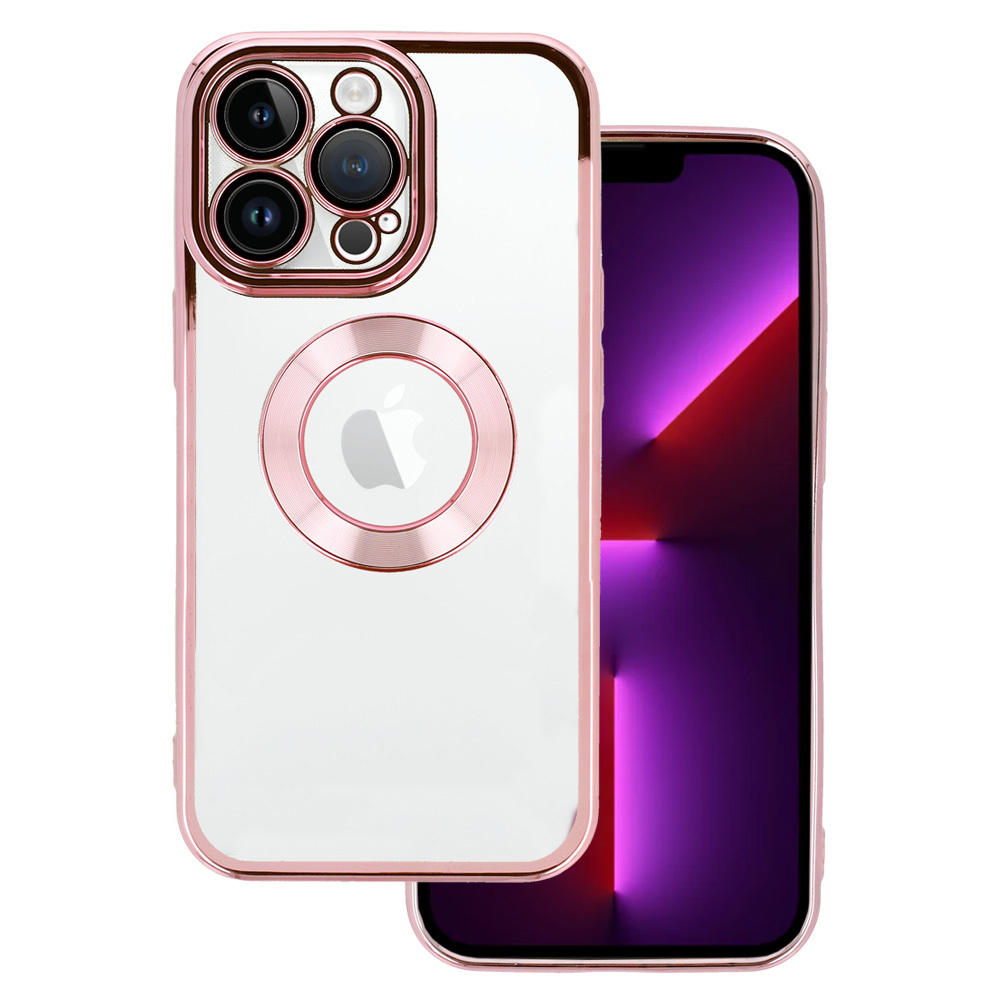 Pokrowiec silikonowy Beauty Clear Case rowy Apple iPhone 12 Pro Max