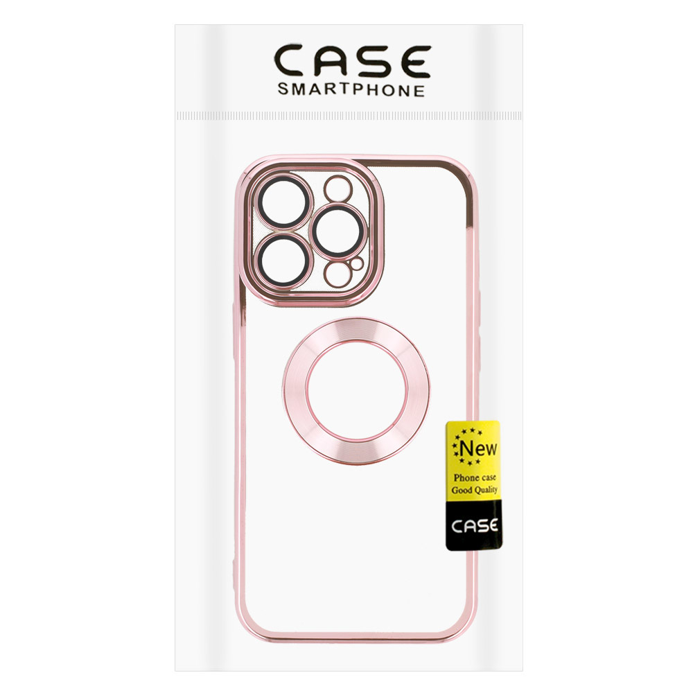 Pokrowiec silikonowy Beauty Clear Case r�owy Apple iPhone 15 Plus / 5