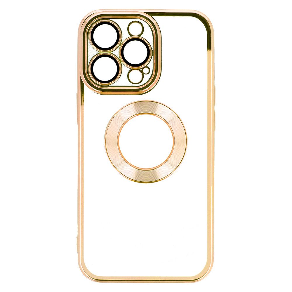 Pokrowiec silikonowy Beauty Clear Case zoty Apple iPhone 12 Pro Max / 4