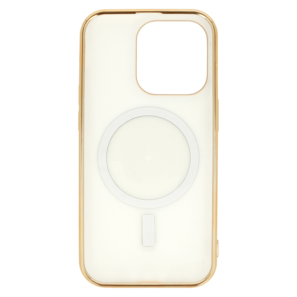 Pokrowiec silikonowy Beauty Magsafe Case biay Apple iPhone 13 / 5