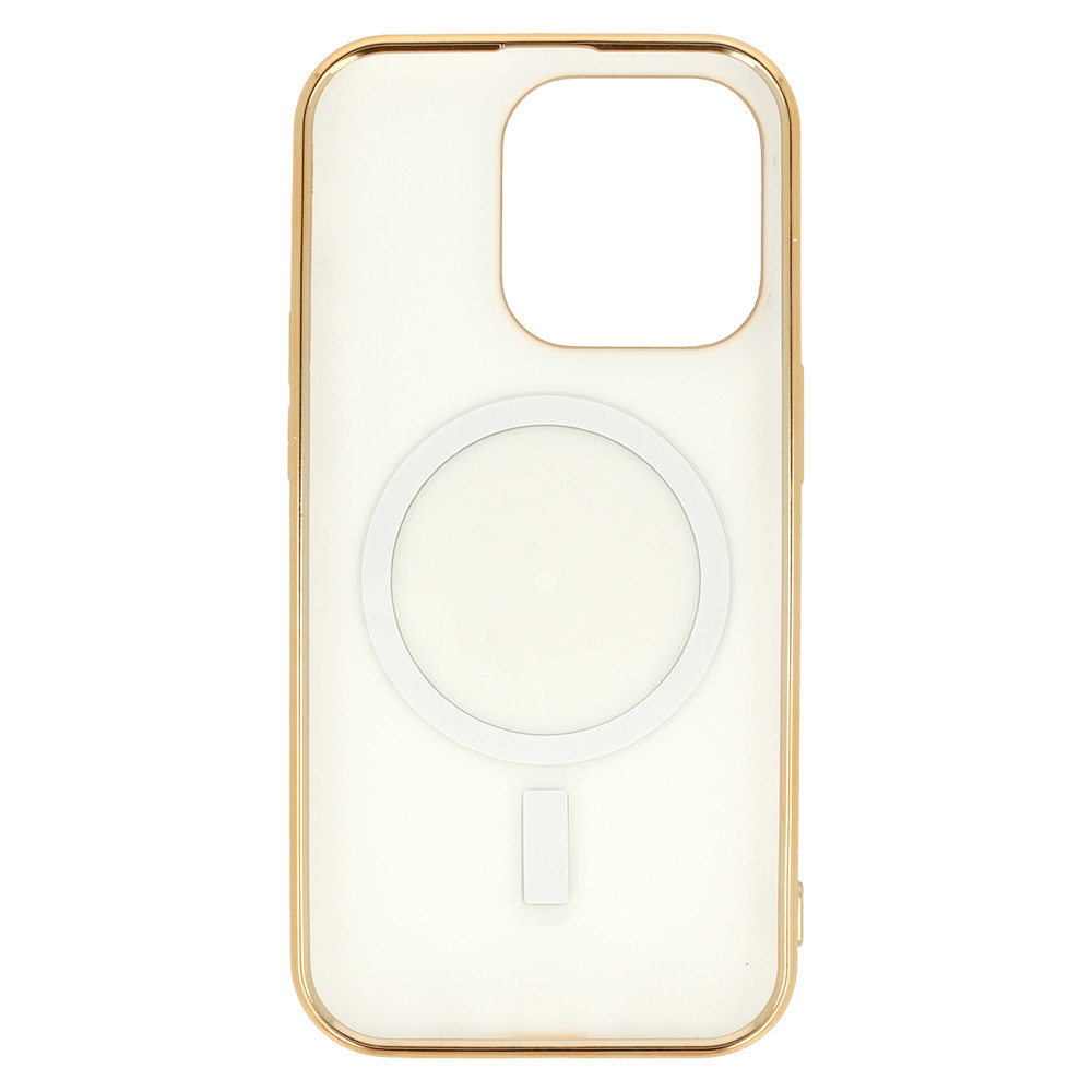 Pokrowiec silikonowy Beauty Magsafe Case biay Apple iPhone 15 Pro Max / 5