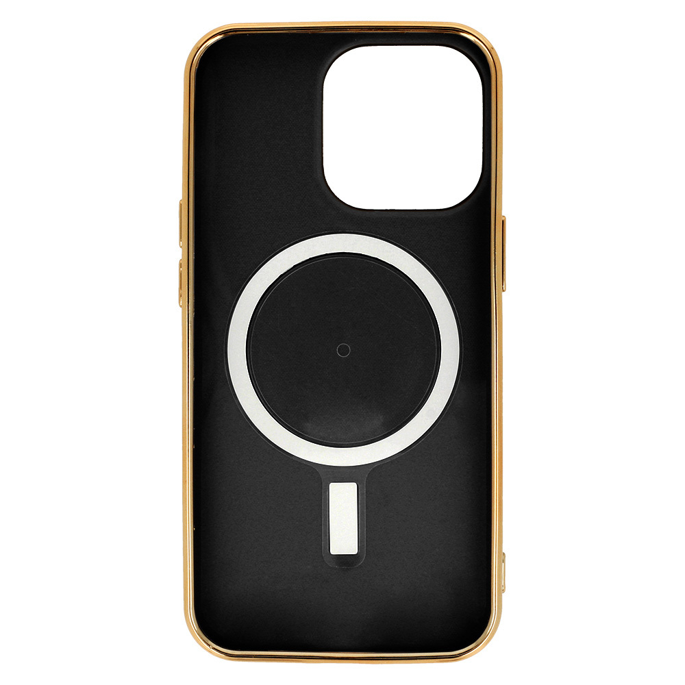 Pokrowiec silikonowy Beauty Magsafe Case czarny Apple iPhone 12 Pro / 5