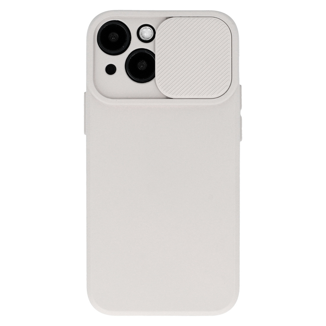 Pokrowiec silikonowy Camshield Soft beowy Apple iPhone SE 2020 / 2