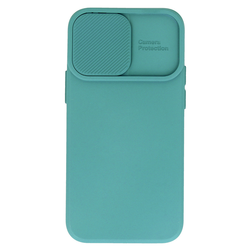 Pokrowiec silikonowy Camshield Soft ciemnozielony Samsung Galaxy S24 Ultra / 6