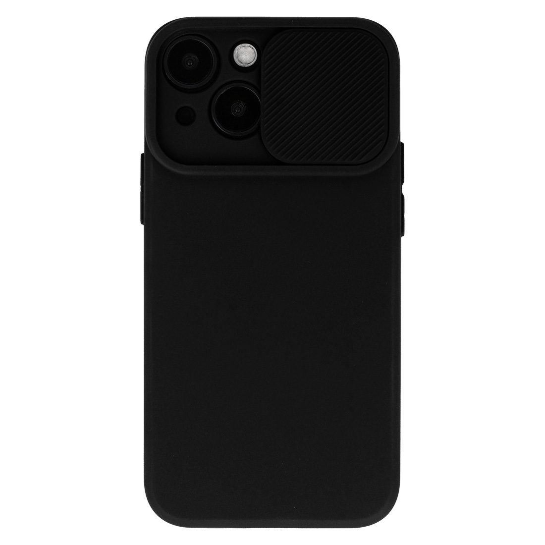 Pokrowiec silikonowy Camshield Soft czarny Apple iPhone 13 / 2