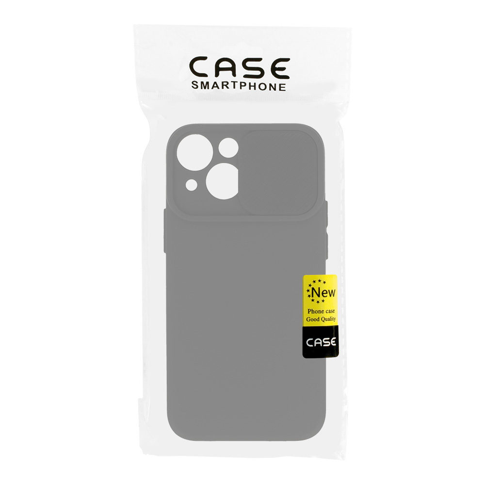 Pokrowiec silikonowy Camshield Soft czarny Apple iPhone SE 2022 / 7