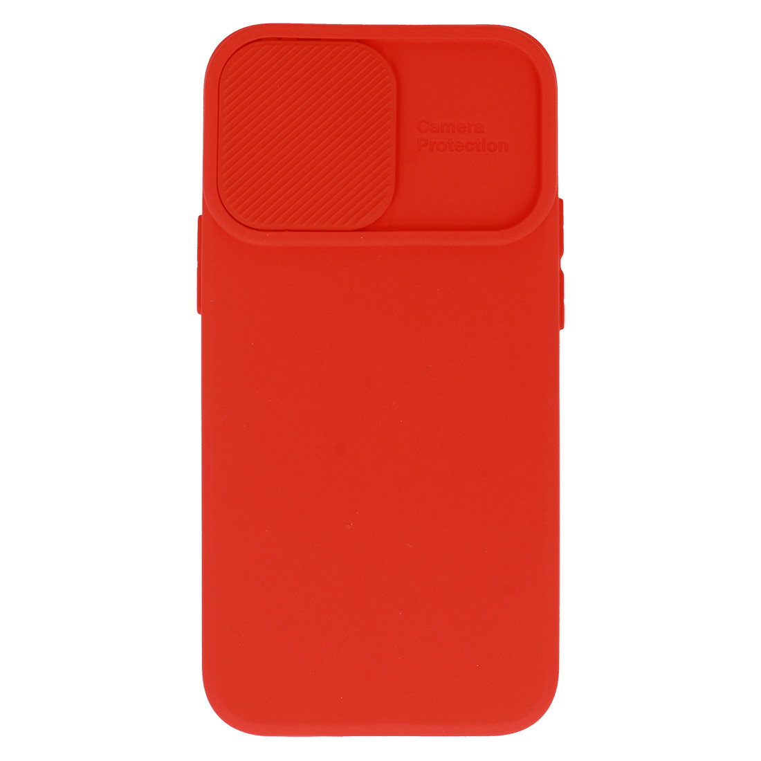 Pokrowiec silikonowy Camshield Soft czerwony Apple iPhone 13 / 6
