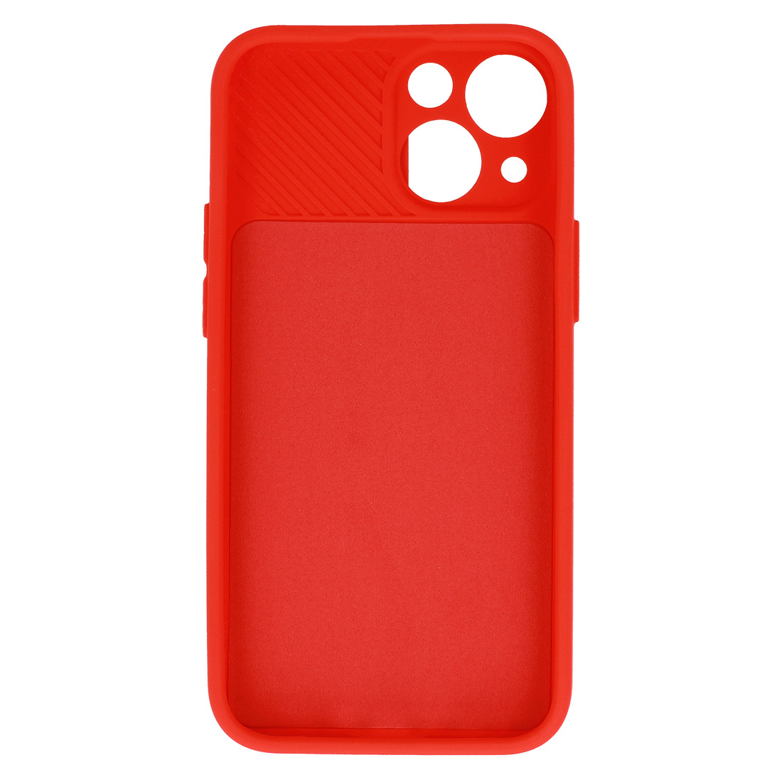 Pokrowiec silikonowy Camshield Soft czerwony Apple iPhone 14 Plus / 5